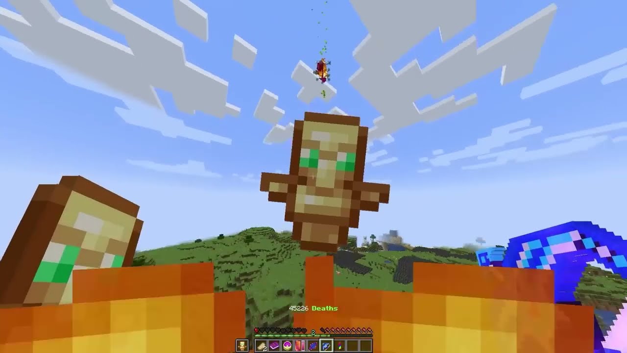 Minecraft but I Survive 1 BILLION Deaths