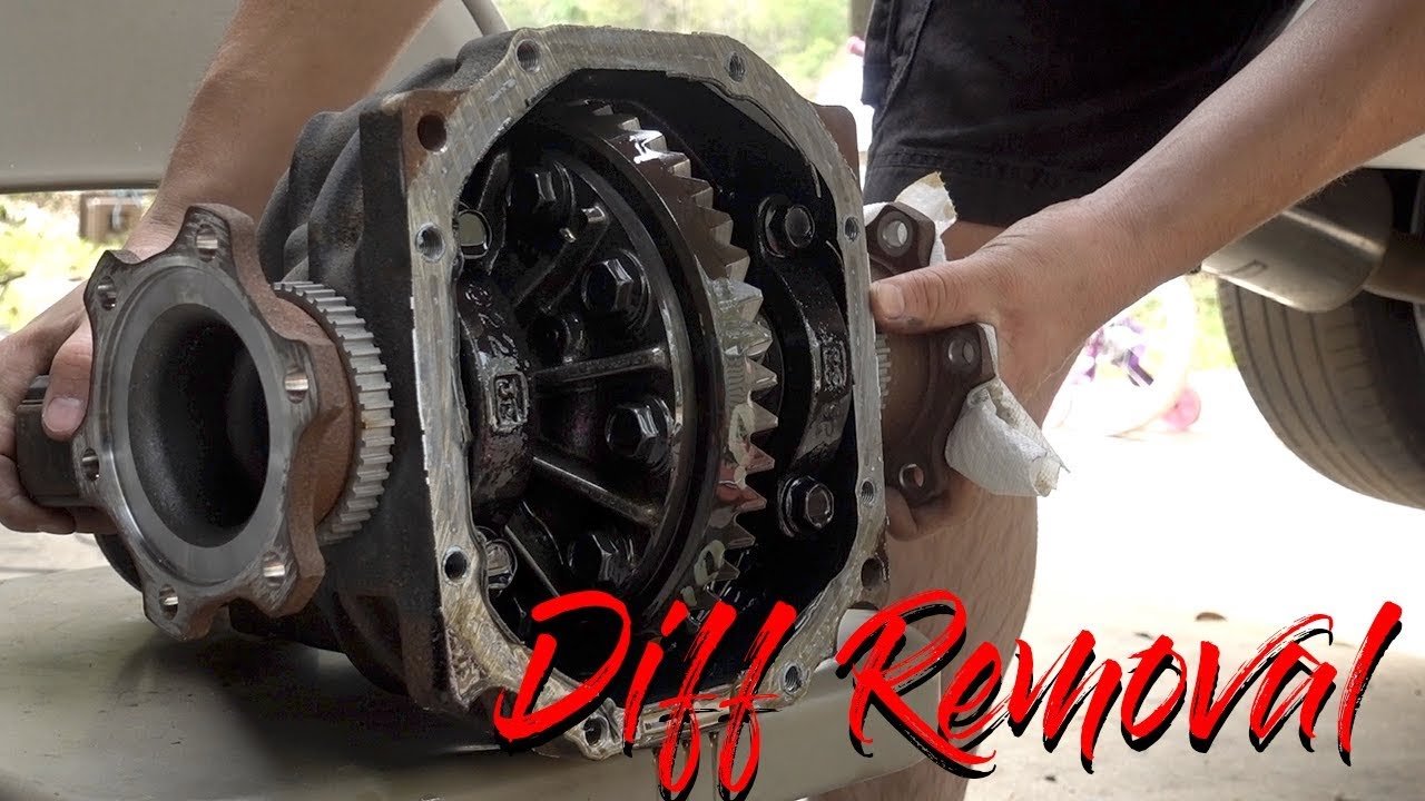 How to Remove Nissan 350z Differential