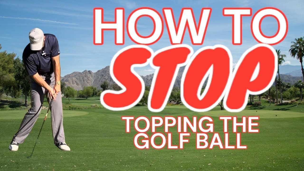QUICK FIX! How to stop topping the golf ball