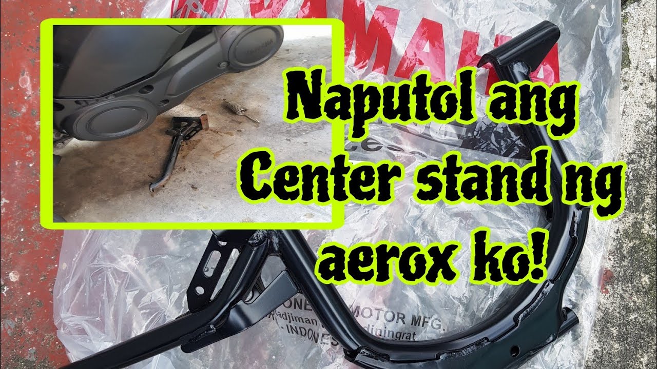 How to remove Yamaha aerox center stand? / Paano Alisin ang center stand ng Yamaha Aerox?