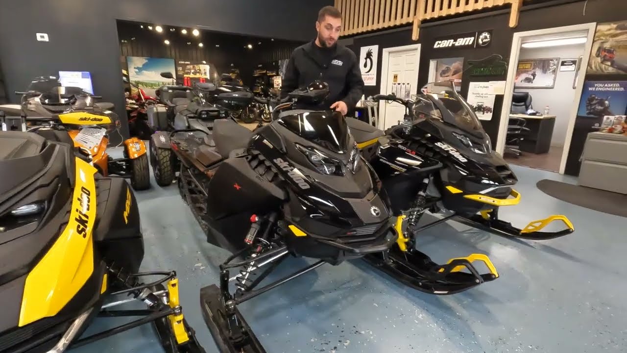 Pre Owned 2025 Ski-Doo Backcountry X-RS 146 850 E-TEC ES Ice Storm 1.5 for sale in Rockton, PA!
