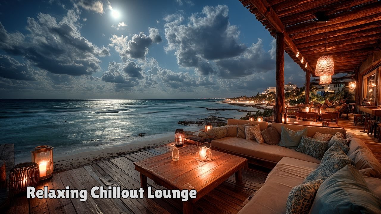 Midnight Beach Lounge 🌙 Smooth Jazz & Downtempo for Deep Relaxation