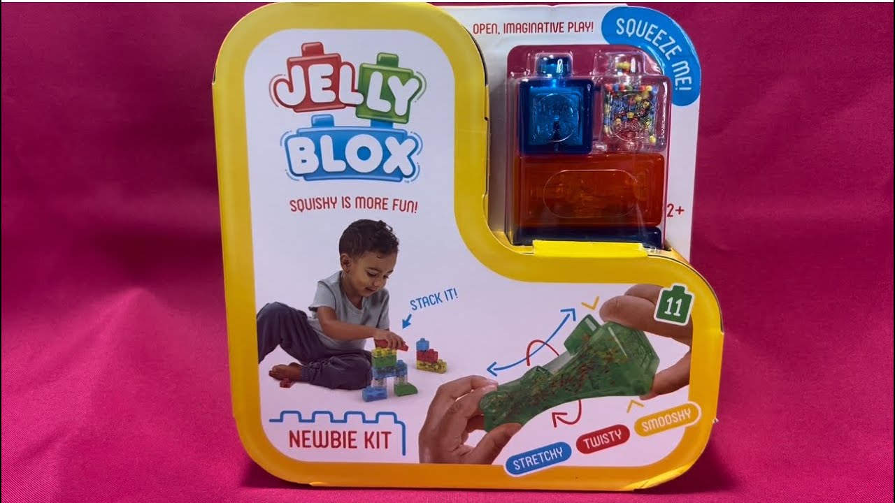 Jelly Blox Unboxing- Squishy, Twisty, Sensory & Smooshy Alternative to Lego!