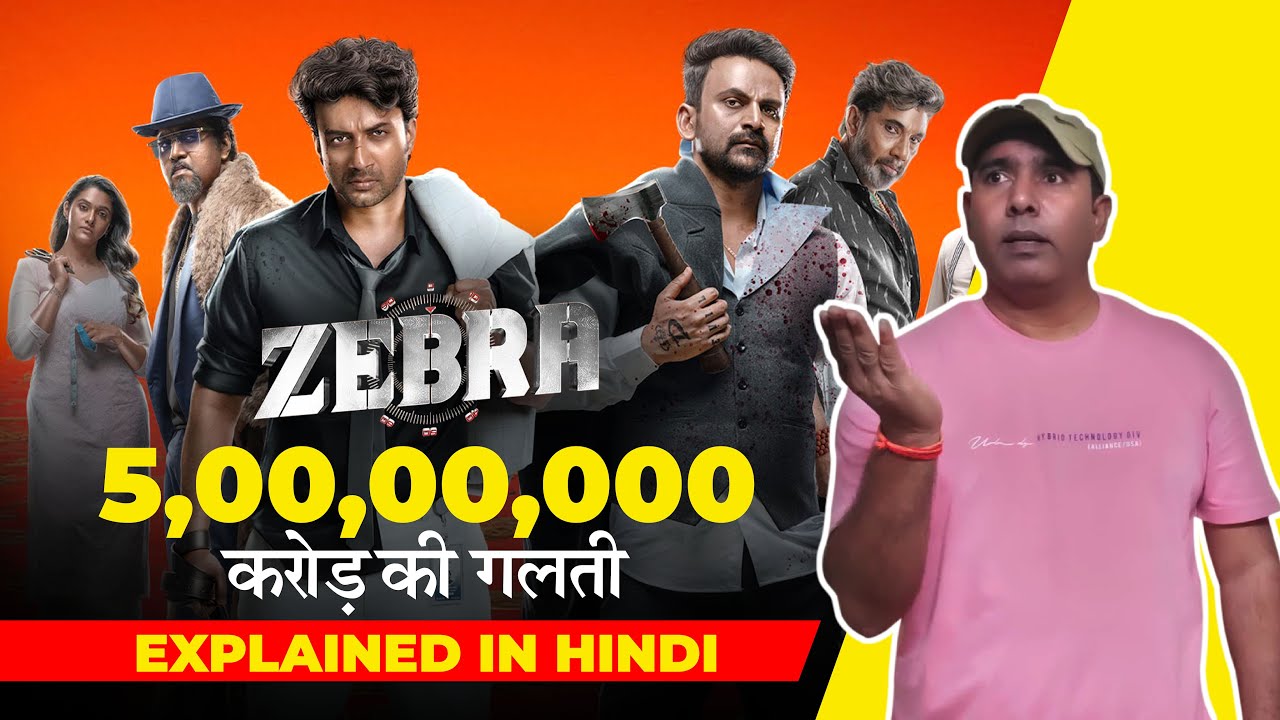 Zebra Explained in Hindi | पैसे ने जिंदगी बदल दी… | Crime Thriller
