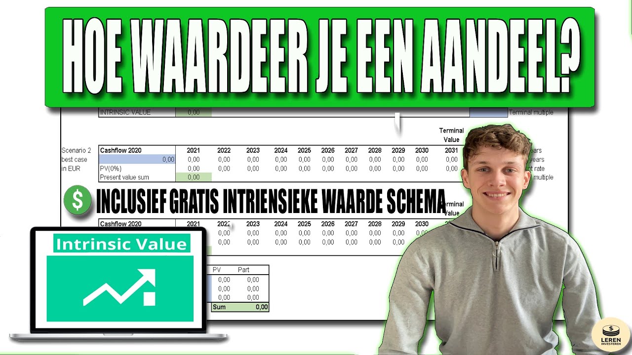 Hoe Waardeer je een Aandeel? (Inclusief Voorbeeld) || Discounted Cashflow