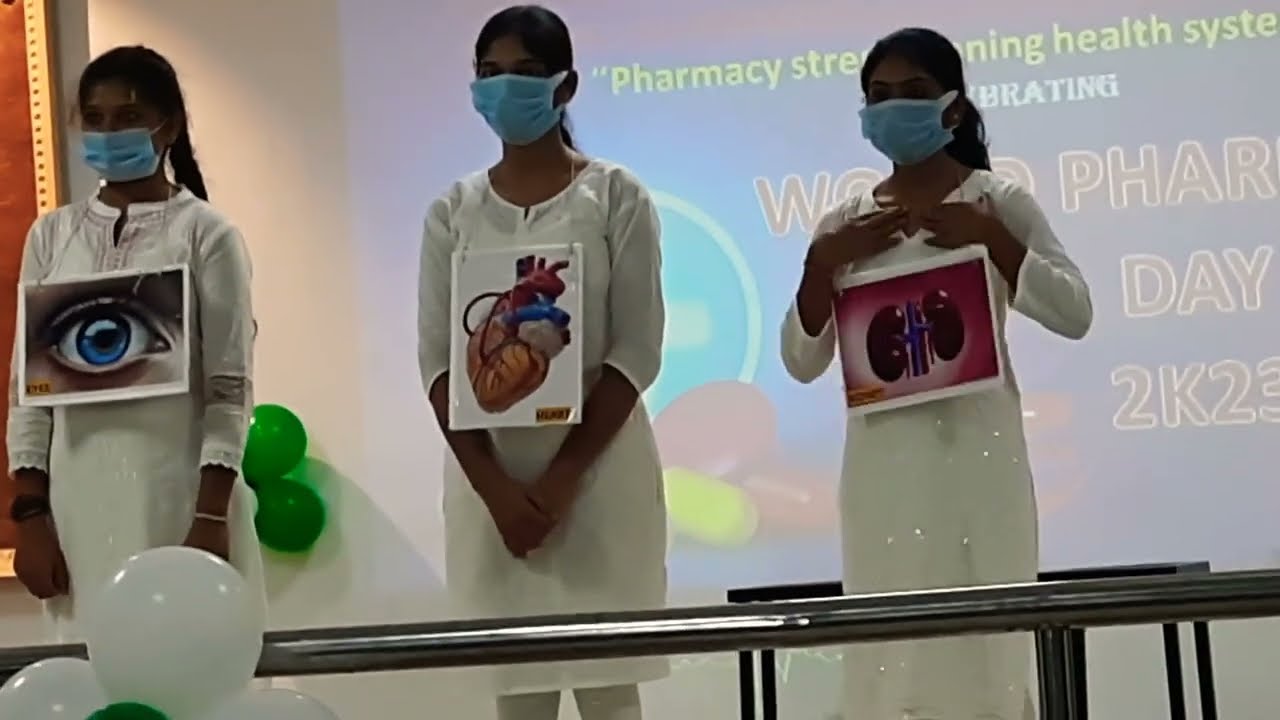 Angdaan Mahadan Act on the Occasion of Pharmacist Day #pharmacy Student #pharmacist #hospital #donat