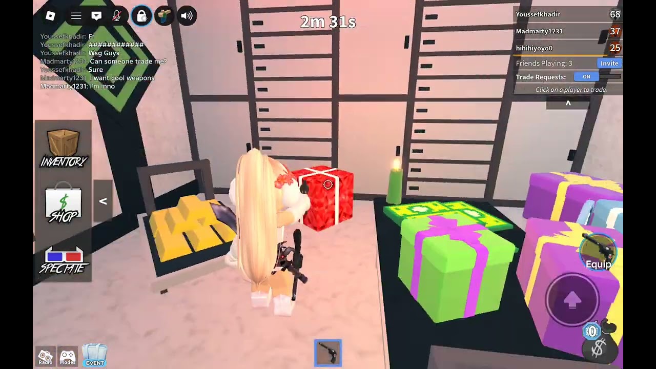 Me playing mm2