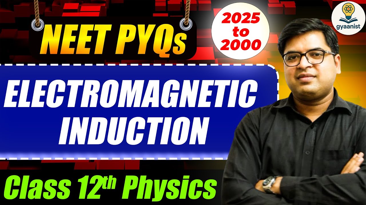 Electromagnetic Induction PYQ NEET | EMI Class 12 Physics  #pyq #neet2026 