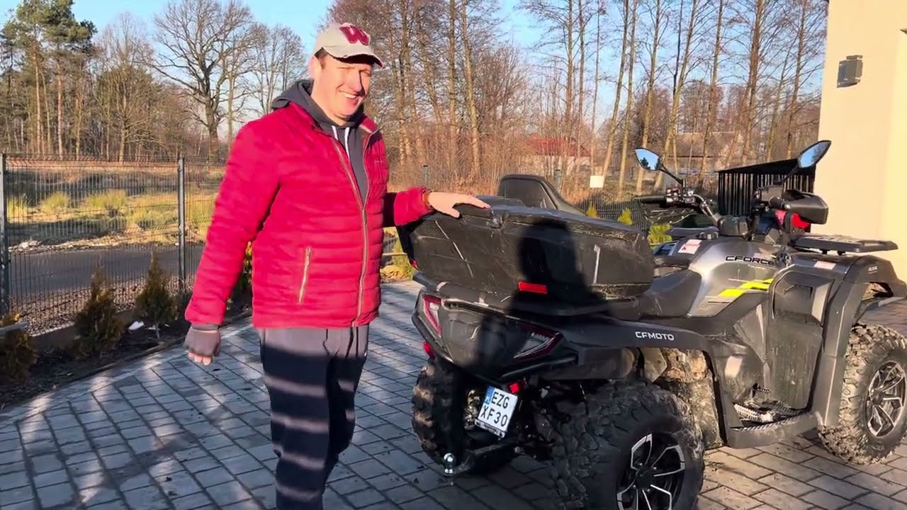 Schowki w CfMoto CFORCE 625