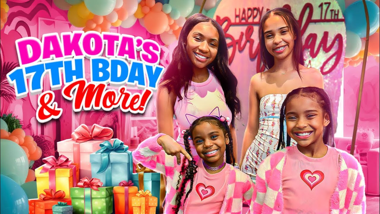 My Weekend Unlocked! Big Sis Dakota’s 17th birthday party!
