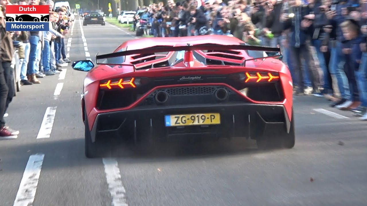 Supercars Accelerating at StreetGasm Autumn Drive! - SVJ, 800HP M6 GT3, Novitec F12, Performante,...