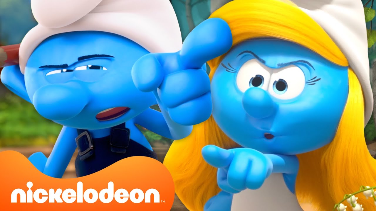 Smerfy | 32 minuty największych kłótni Smerfów! 💥 | Nickelodeon Polska