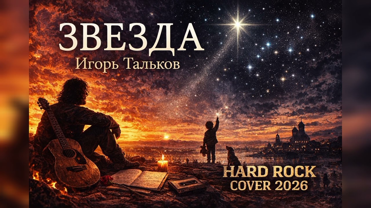 Игорь Тальков - Звезда (hard rock cover 2026) #тальков #рок #песни 