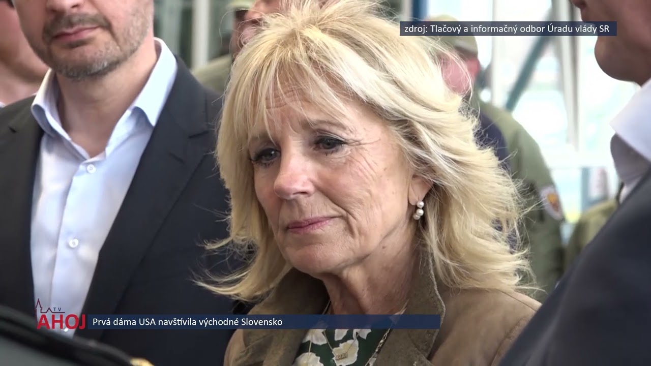 Jill Bidenová navštívila východné Slovensko