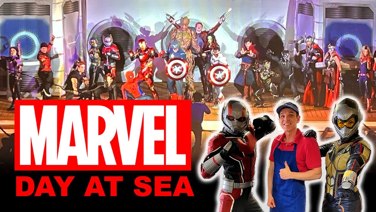 Marvel Day at Sea - Disney Cruise 2023