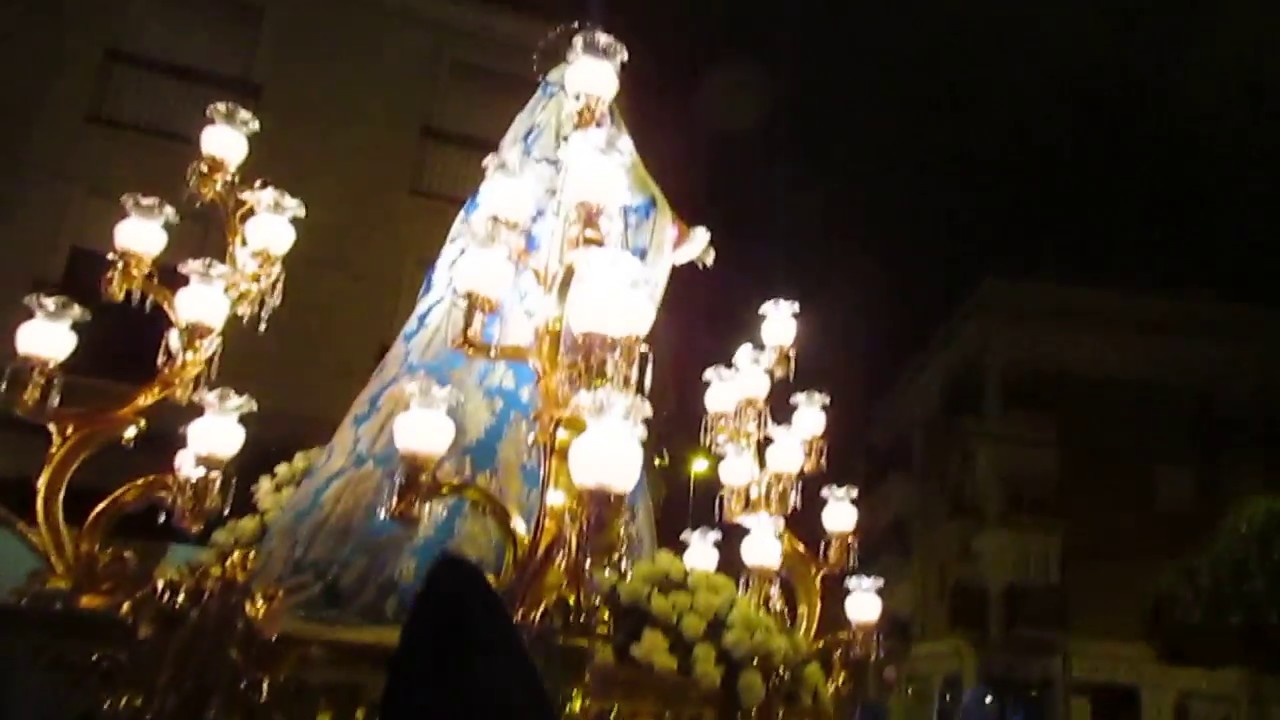 Salida de la Procesión de la Virgen de los Dolores  de Aljucer 2018