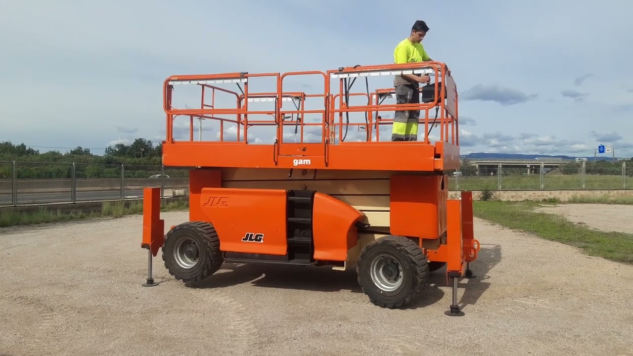 Plataforma tijera diésel JLG 4394RT