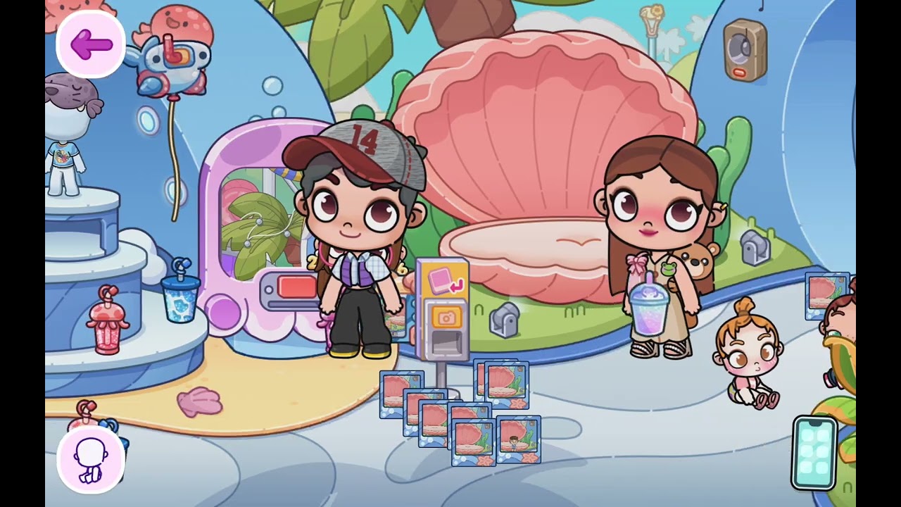 Mi familia en avatar World 
