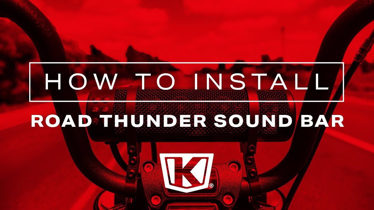 How to: Installing Kuryakyn Road Thunder Sound Bar Plus by MTX