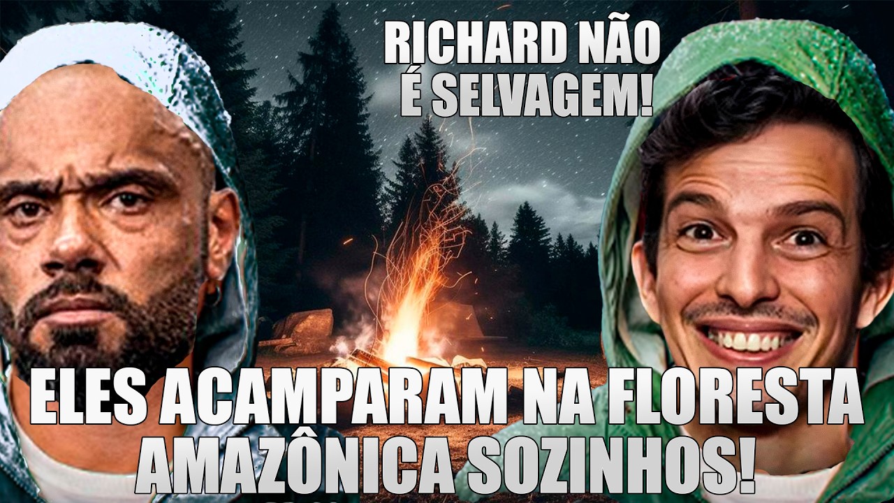 RICARDINHO E GUI TIVERAM QUE DORMIR NO MEIO DA FLORESTA AMAZÔNICA APÓS FICAREM PERDIDOS DA EQUIPE!!