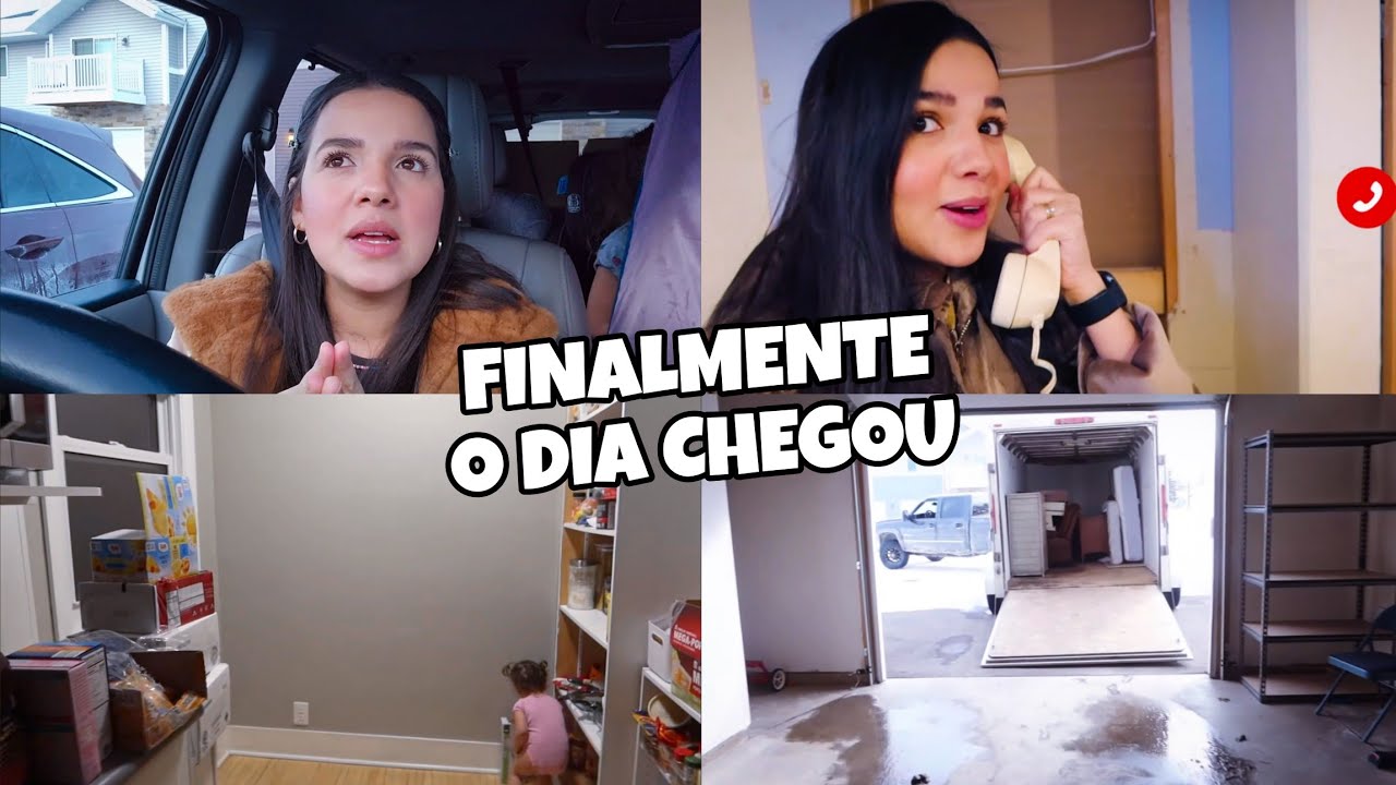 O DIA DA MUDANÇA CHEGOU - QUE CORRERIA - MUITOS PERRENGUES- MUITA GRATIDÃO!
