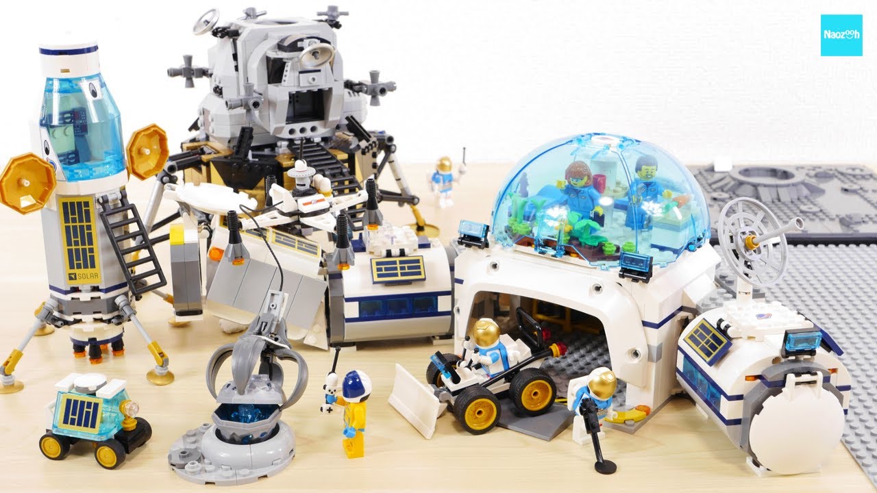レゴ シティ 月面探査基地 60350 ／ LEGO City Lunar Research Base Speed Build & Review