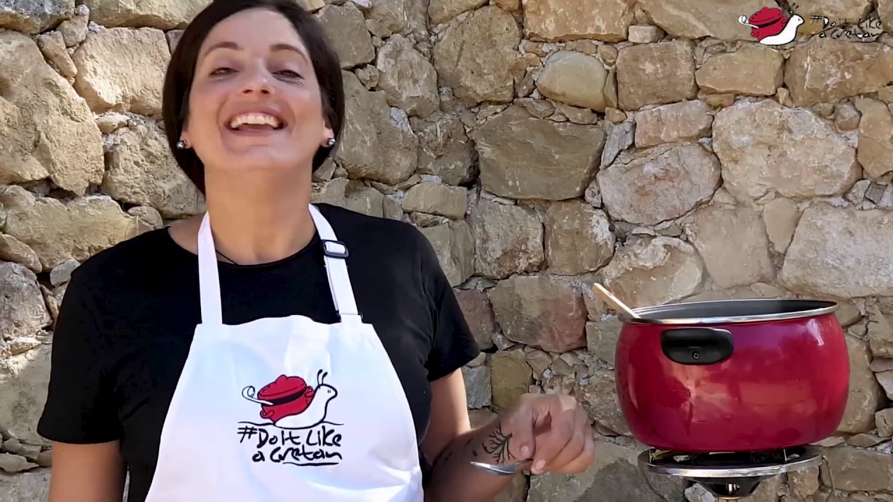 Κρητικό πιλάφι - Cretan style rice 