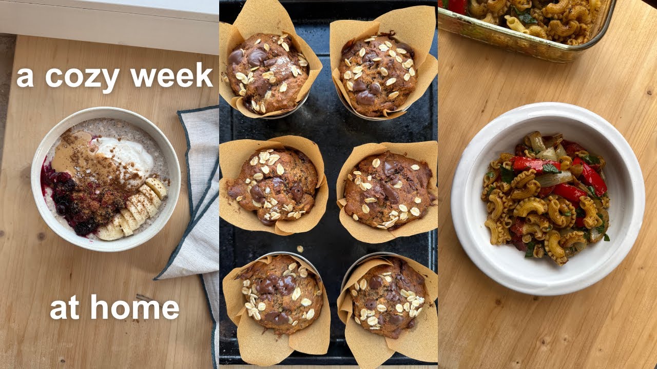 what I eat in a chill week / home-cooking