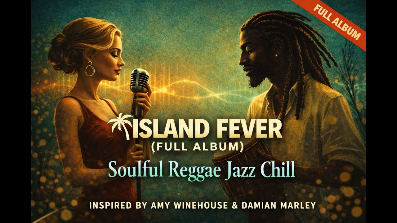 Island Fever Full Album 🌴 Soulful Reggae Jazz Chill • Amy Winehouse & Damian Marley Inspired