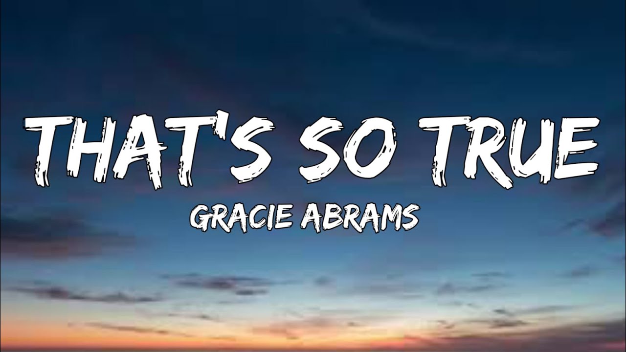 That's so true (Lyrics) || New song 2026||New English song || Best song english