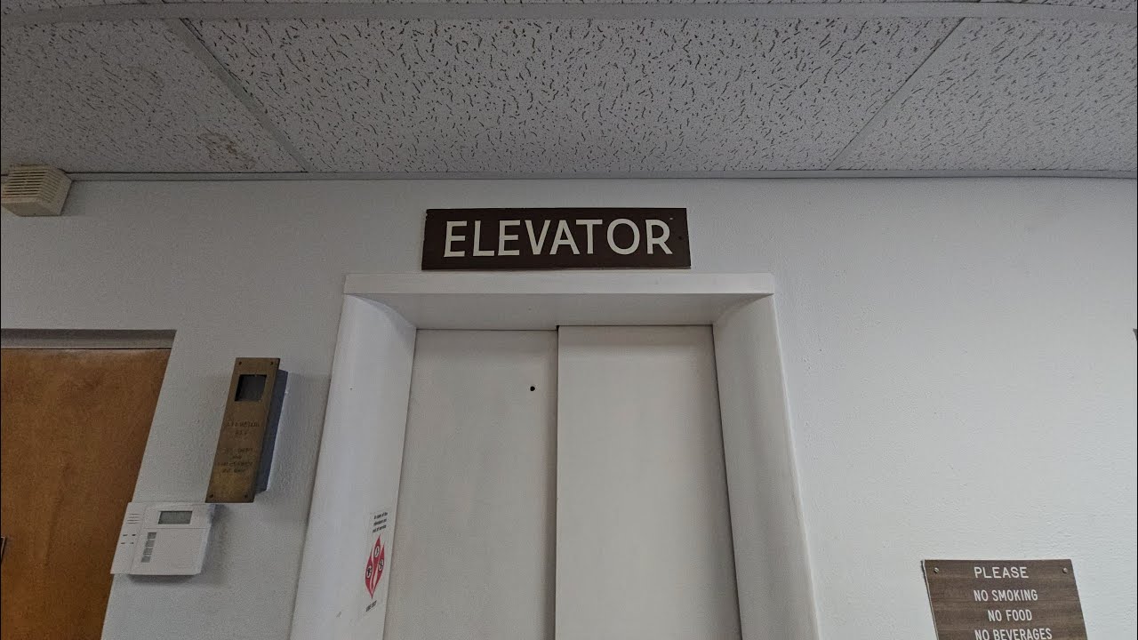Norfolk, VA:  Vintage Rotary Elevator at 110 Professional Building