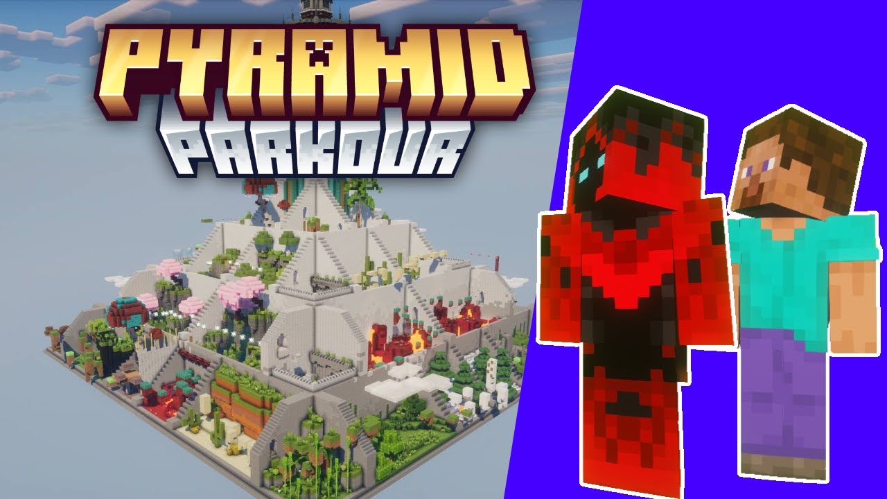 Pyramid Parkour Minecraft Ft Choube