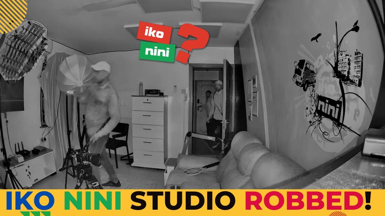 Студия Iko Nini ограблена: трое неизвестных мужчин украли 2 фотоаппарата!