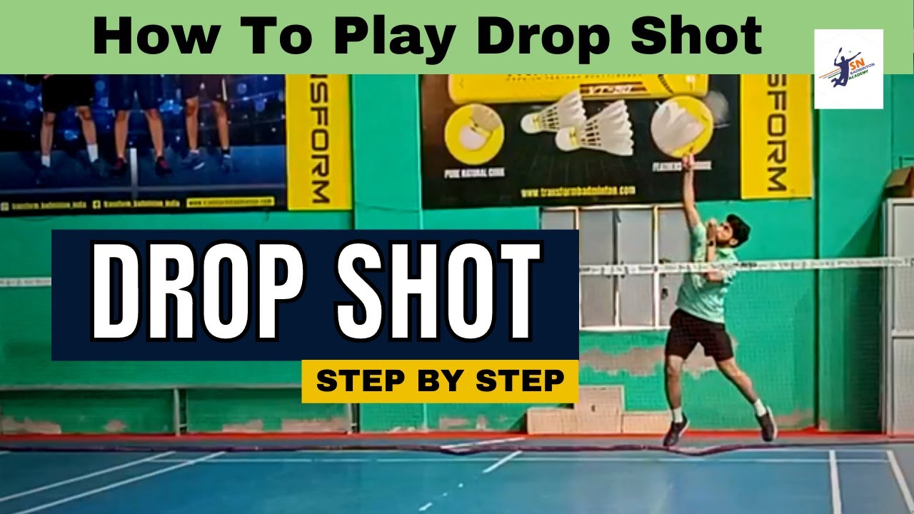 How To Play Drop Shot In Badminton | Drop Shot In Badminton