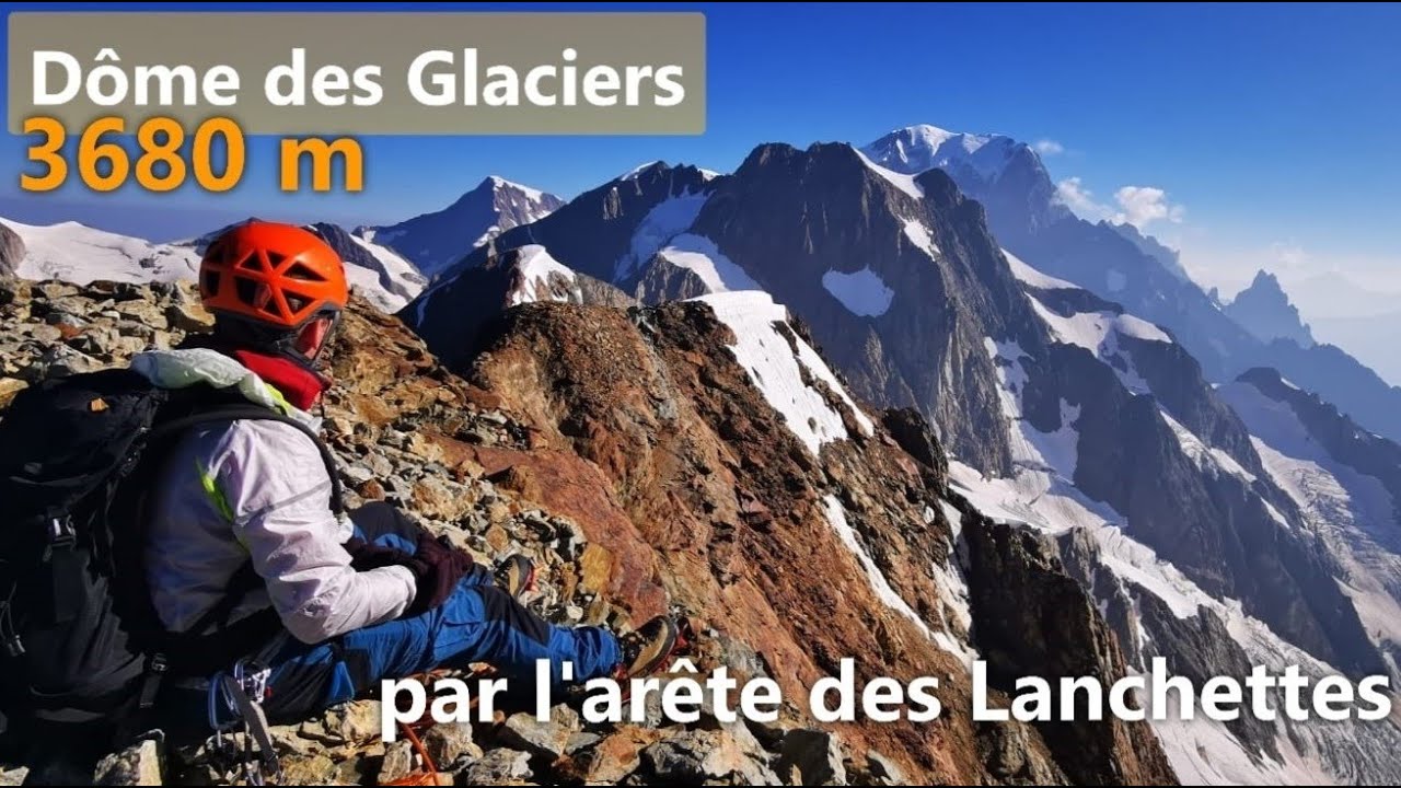 Dôme des glaciers (3680 m) MONT BLANC / SAVOIE / LES CHAPIEUX