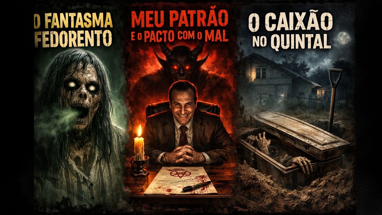 Essas 3 Histórias de Terror Estão Aterrorizando Quem Escuta (998)