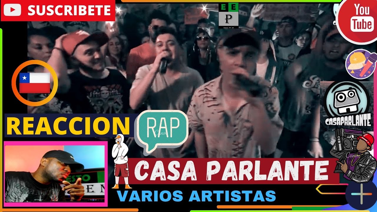 |PANAMEÑO REACCIONA| CASAPARLANTE - MARICHIWEU  (VARIOUS ARTISTAS) #RapChileno