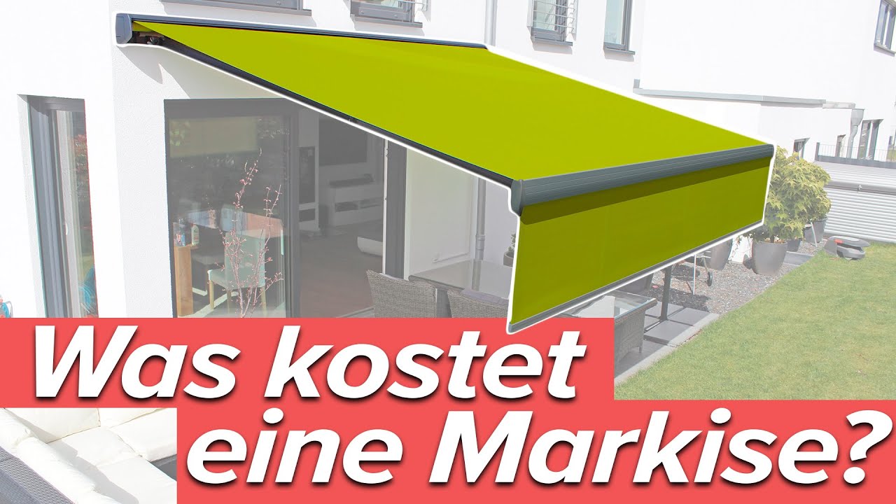 Was kostet eine Markise