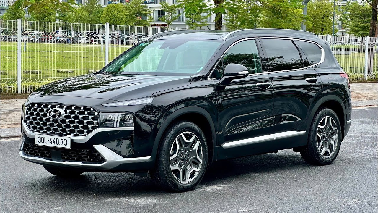 Santafe Full xăng 2024 sơn zin cả xe, còn bảo hành của hãng, giá 1tỉ180 | Lh 0965.959.616