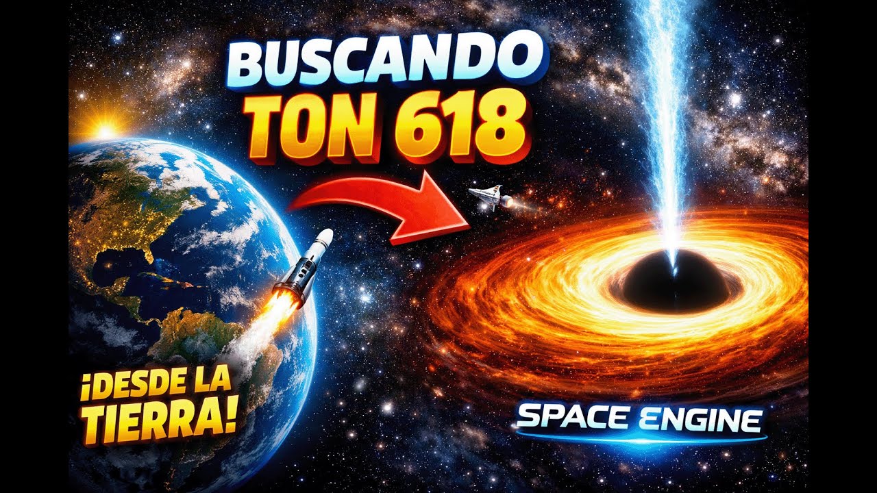 Buscamos a TON 618 Desde el Planeta Tierra!