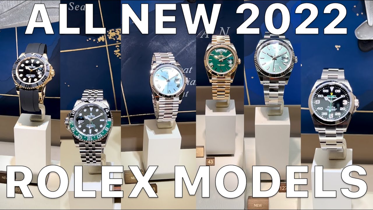 All Rolex Novelties from Watches and Wonders 2022