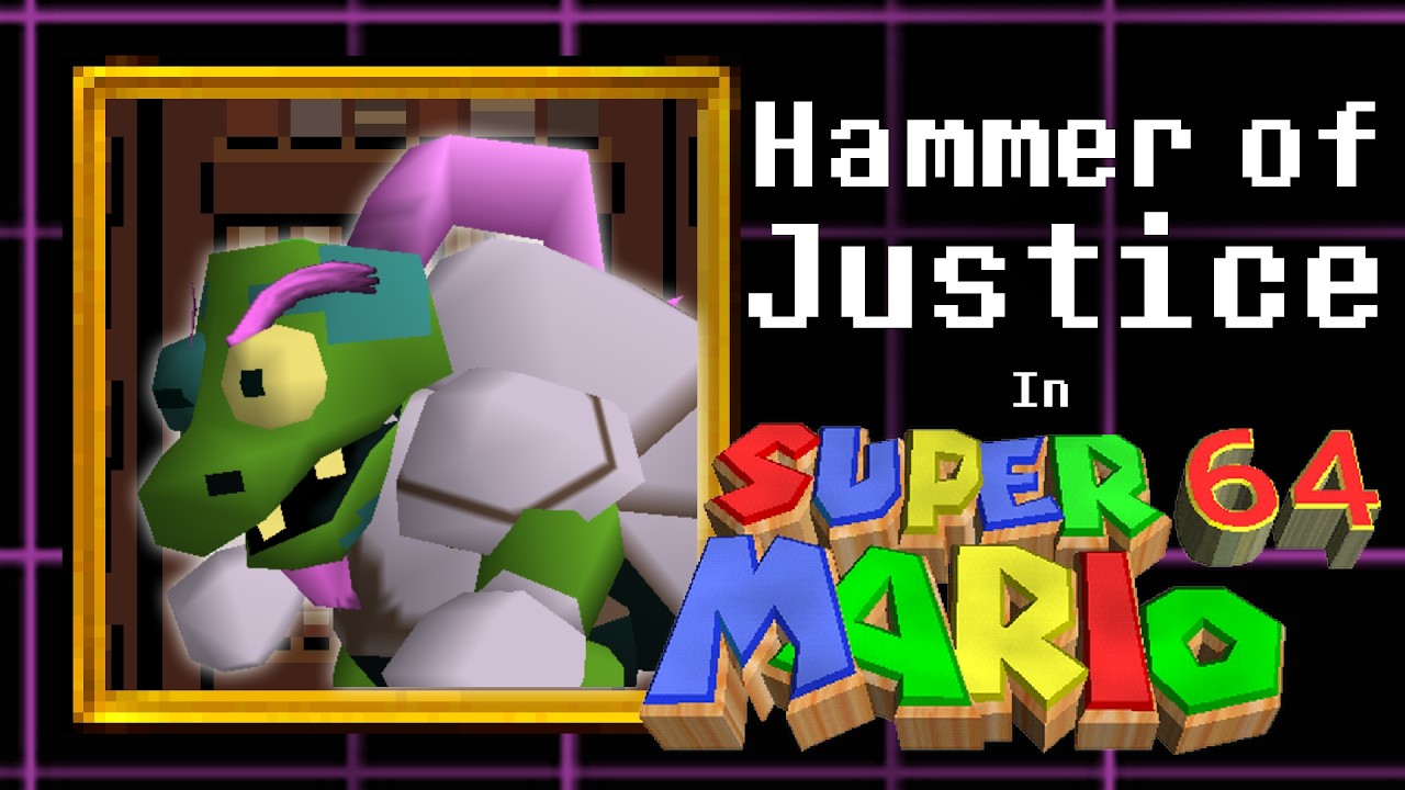 Hammer of Justice in Mario 64 (DELTARUNE Cover)