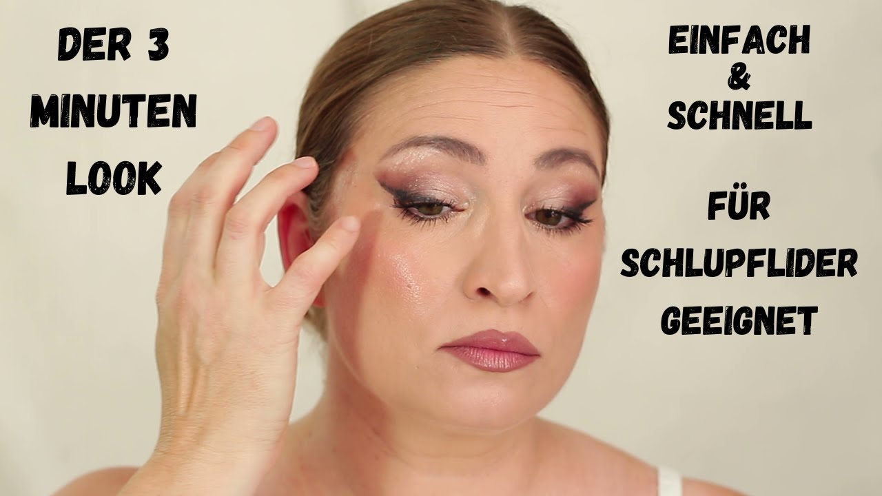 Der 3 Minuten Augenlook: super einfach & für Schlupflider geeignet