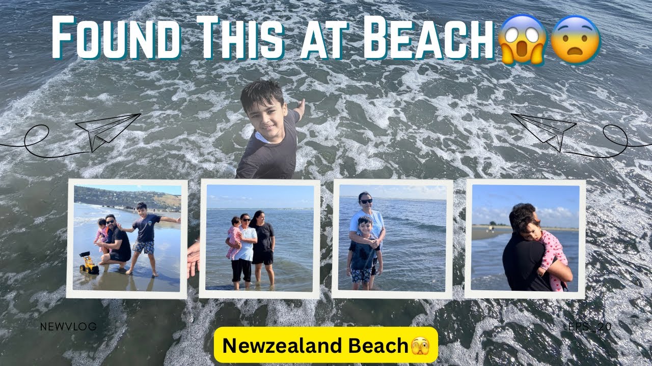 Beach Walk Turned Shocking😱| Found a SnakeLike Thing in Water#beachvlog#familyvlog#indianfamilyvlogs