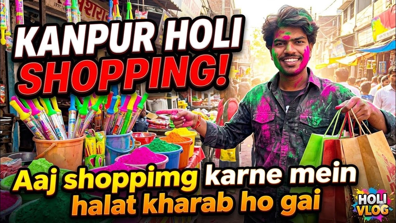 Ajj ham gaye kanpur Dukan ki shopping karne 