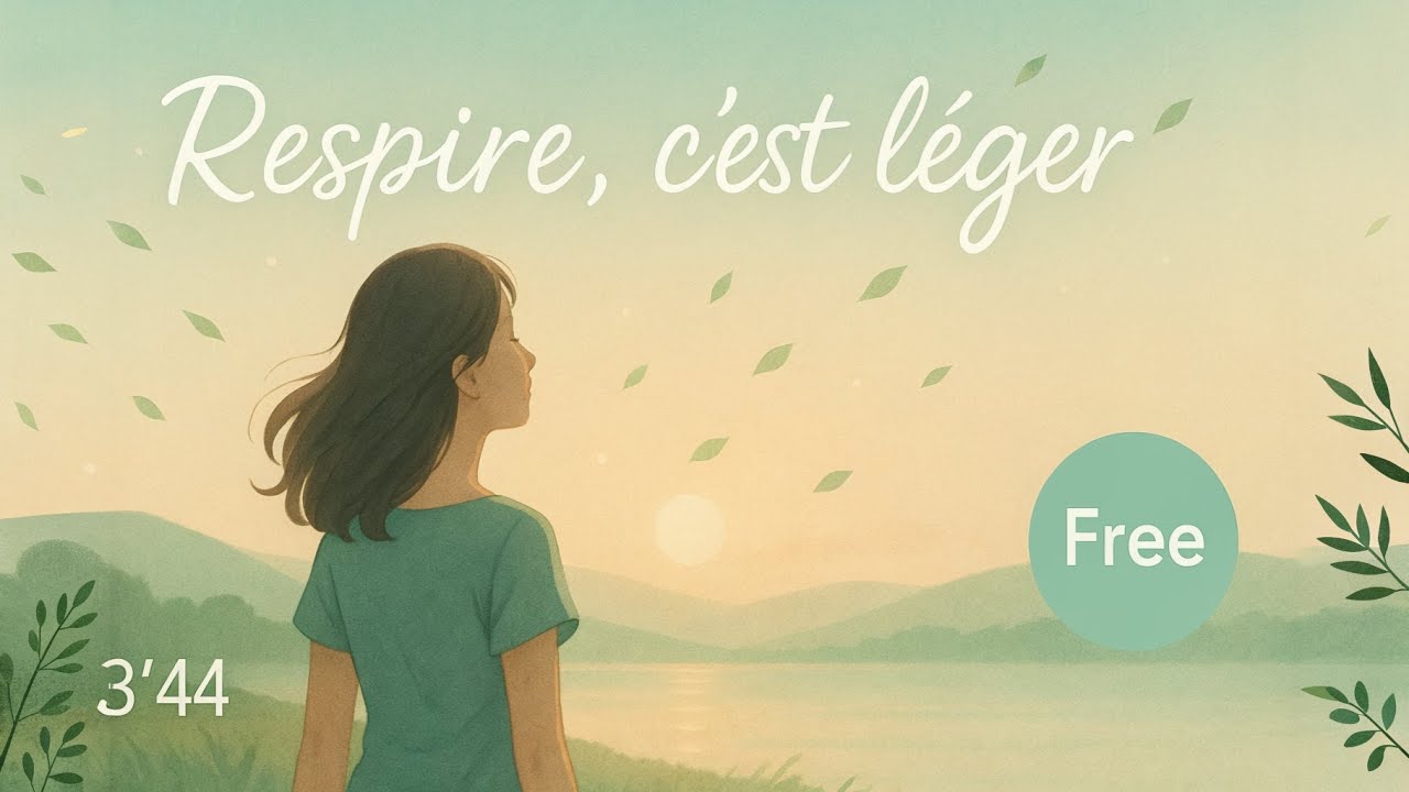 Respire, c’est léger — Une chanson folk apaisante sur la légèreté intérieure 🌿