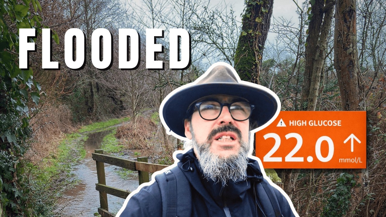 Flooded South Downs Walk | Blood Sugars Hit 22