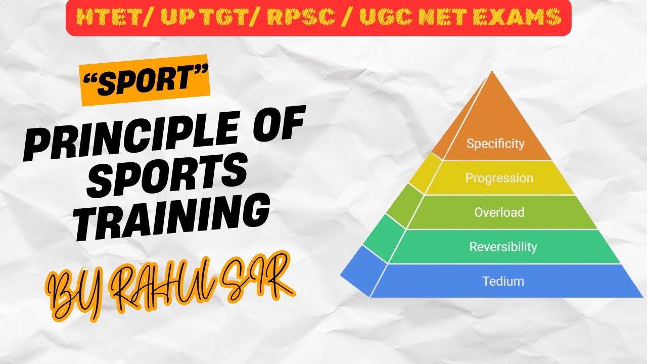 SPORT principle of Sports training by Rahul sir | HTET UPTGT RPSC UGC NET EXAMS