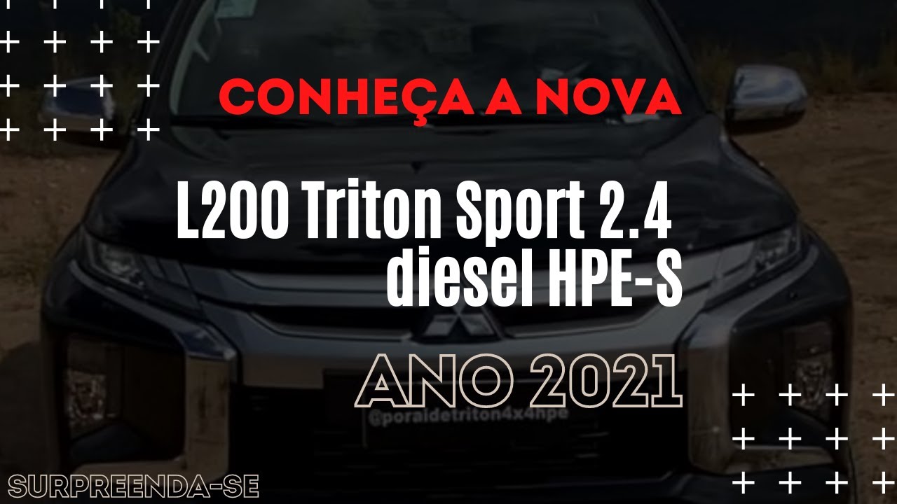 Teste drive na nova l200 Triton Sport 2021 HPE—S / Como usar o 4x4 / Como usar tecnologia embarcada