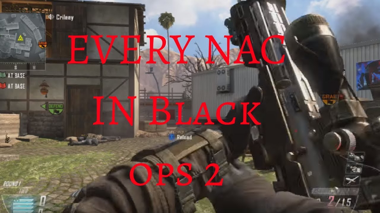 Black Ops 2 Nac Swap Tutorial - Every BO2 Nac (BO2 Trickshot Tutorial) | Black Ops 2